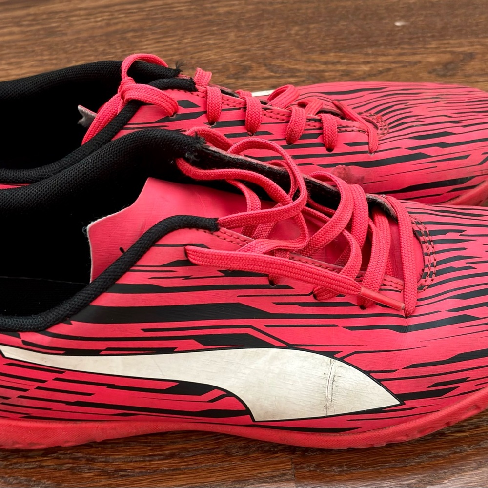 Puma Red Athletic Shoes